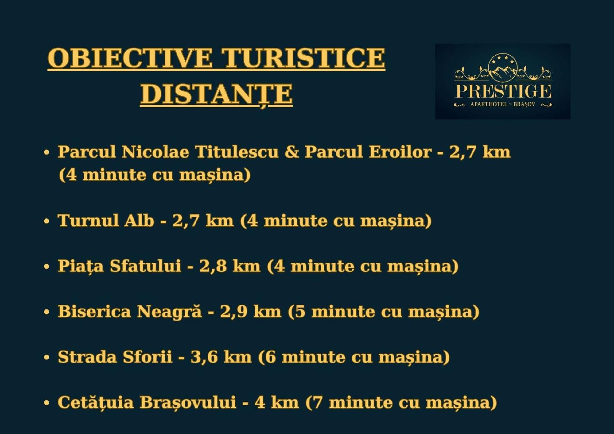 Prestige Aparthotel Braşov Exterior foto